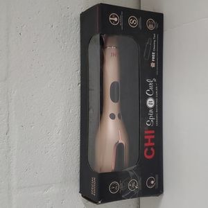 CHI Spin N Curl 1" Rotating Curling Iron - Rose Gold